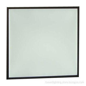 LED flat panel lighting, >80 CRI, CE, RoHS, FCC, SAA and UL certificates, factory price